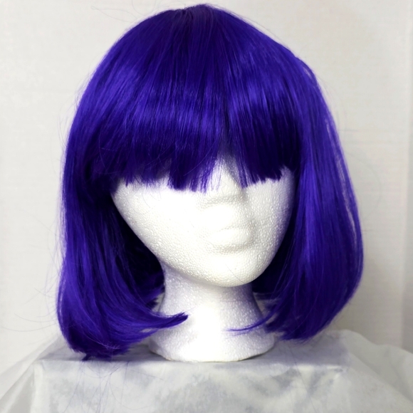 Purple bob wig cosplay Halloween party - Picture 1 of 4